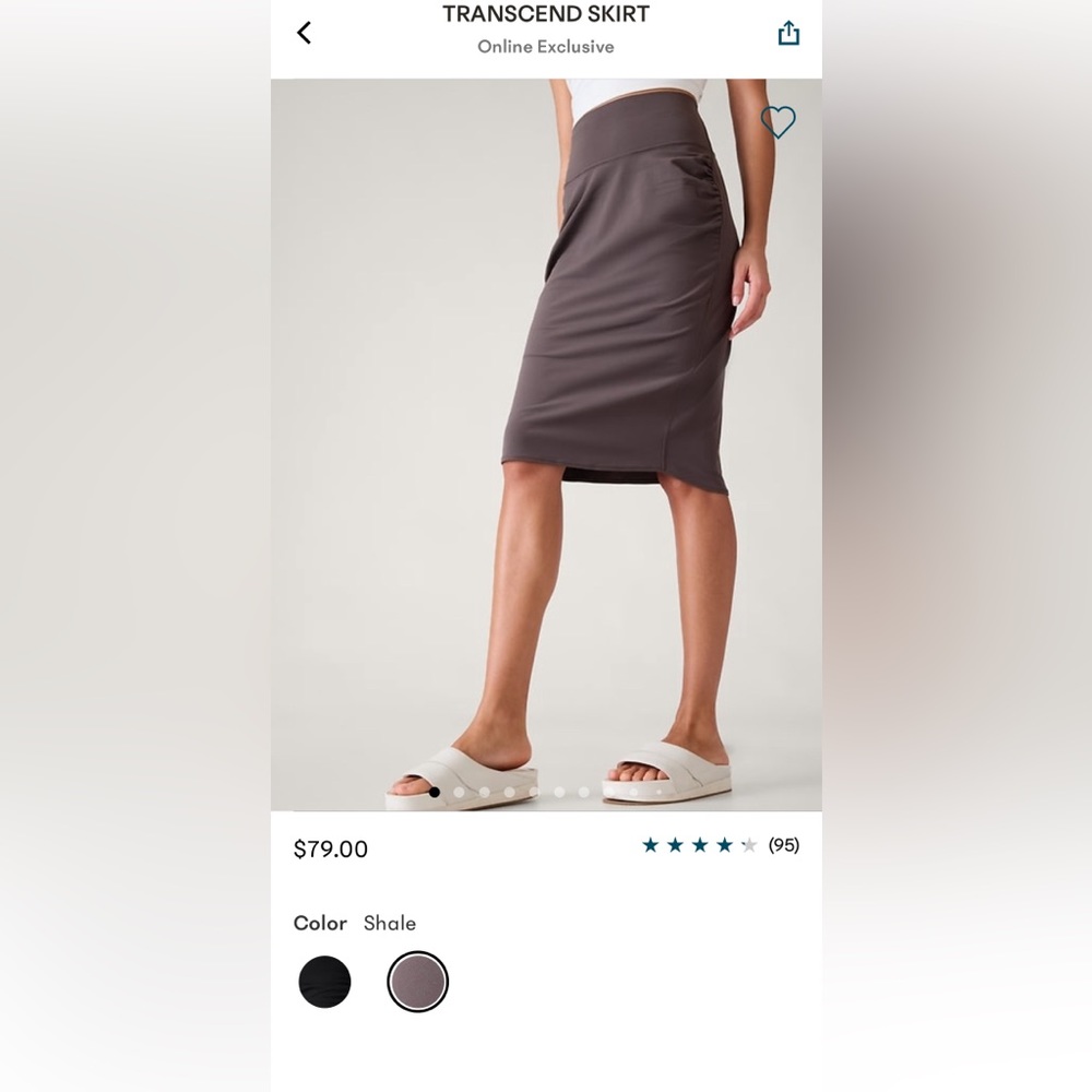 NWT Transcend skirt from Athleta size small